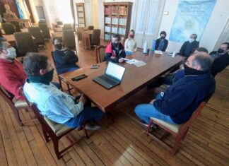 Reunión con comerciantes del sector gastronómico