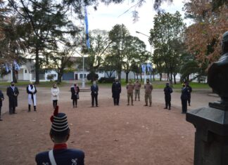 El Presidente del Concejo Deliberante participó del acto por el Día de la Bandera