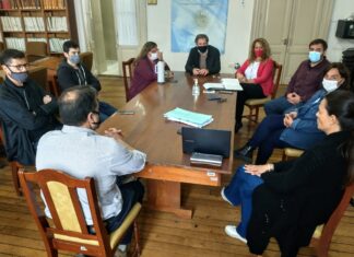 Reunión de las Comisiones de Obras Públicas y de Interpretación