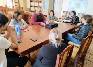 Concejales y autoridades recibieron a alumnos del Instituto 2