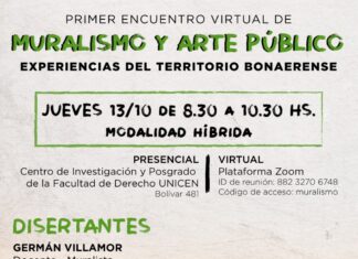 Primer Encuentro Virtual de Muralismo y Arte Público de Azul