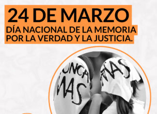 El Concejo Deliberante adhiere a las manifestaciones, actos y conmemoraciones en el “Día Nacional de la Memoria por la Verdad y la Justicia”