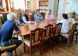 Concejales recibieron al historiador y escritor Eduardo Agüero Mielhuerry