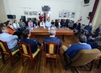 Autoridades y Concejales recibieron al Director de FANAZUL y a su equipo técnico