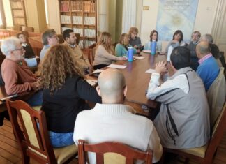Autoridades y Concejales recibieron a integrantes de la Asociación Evangélica de Pastores de Azul