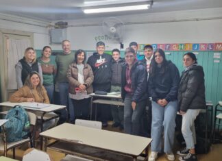 Concejo de los estudiantes: reunión con alumnos de la Escuela Secundaria 7