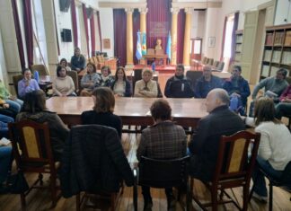 Vecinos de la zona de La Colorada fueron recibidos por Concejales