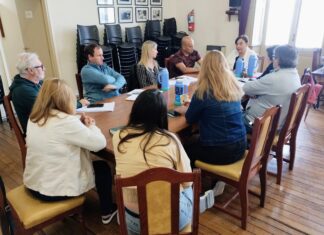 Concejales se reunión con el Presidente del Club Ciclista Azuleño