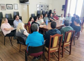 Autoridades y Concejales recibieron a representantes del CEDA y el sector rural