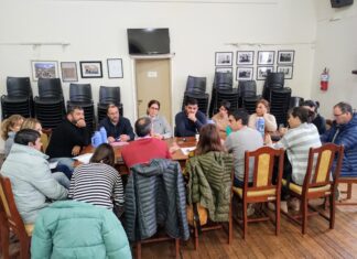 Autoridades y Concejales recibieron a vecinos de Villa Piazza Sur