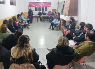 Reunión con la Comisión Directiva del Club Atlético Independiente de Chillar