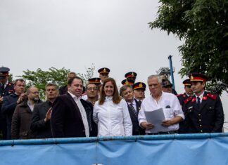 Acto por el 50° Aniversario de la Asociación de Bomberos Voluntarios de Cachari