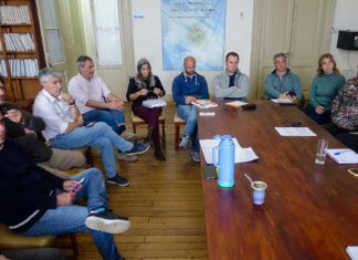 Caminos rurales: reunión con productores, funcionarios municipales y representantes del Ente Descentralizado