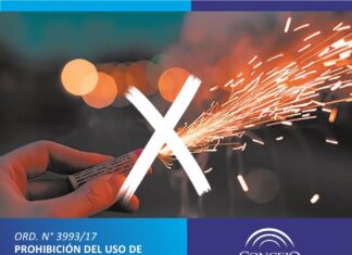 En estas fiestas, evitemos el uso de pirotecnia