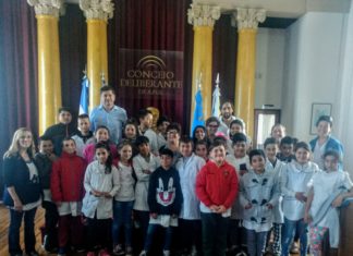 Alumnos del Colegio San Cayetano y Escuela 19 visitaron el Concejo Deliberante