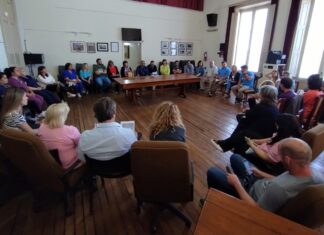 Reunión ampliada de concejales con referentes del STMA y trabajadores de la salud