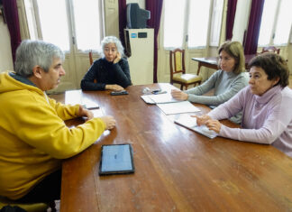 El Consejo de Arbolado se reunió con Carlos Pagano