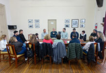 Reunión con integrantes de la Cooperadora del Hospital de Cachari