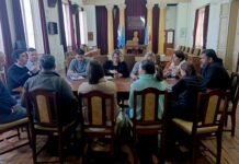 Reunión con referentes del Centro Empresario
