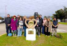 Finalización de la obra en homenaje a las niñas, niños y adolescentes con cáncer del partido de Azul