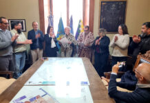 El Concejo Deliberante declaró Huéspedes de Honor al Dr. Jordi Martínez Rotllan y al artista Genia Chef en el marco del XX Festival Cervantino